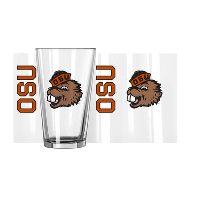 Oregon State 16oz Gameday Pint Glass