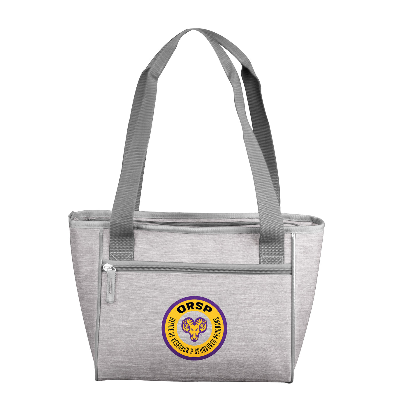 West Chester Charcoal Crosshatch 16 Can Cooler Tote
