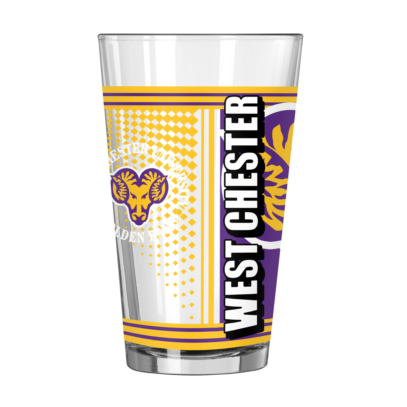 West Chester 16oz Hero Pint Glass