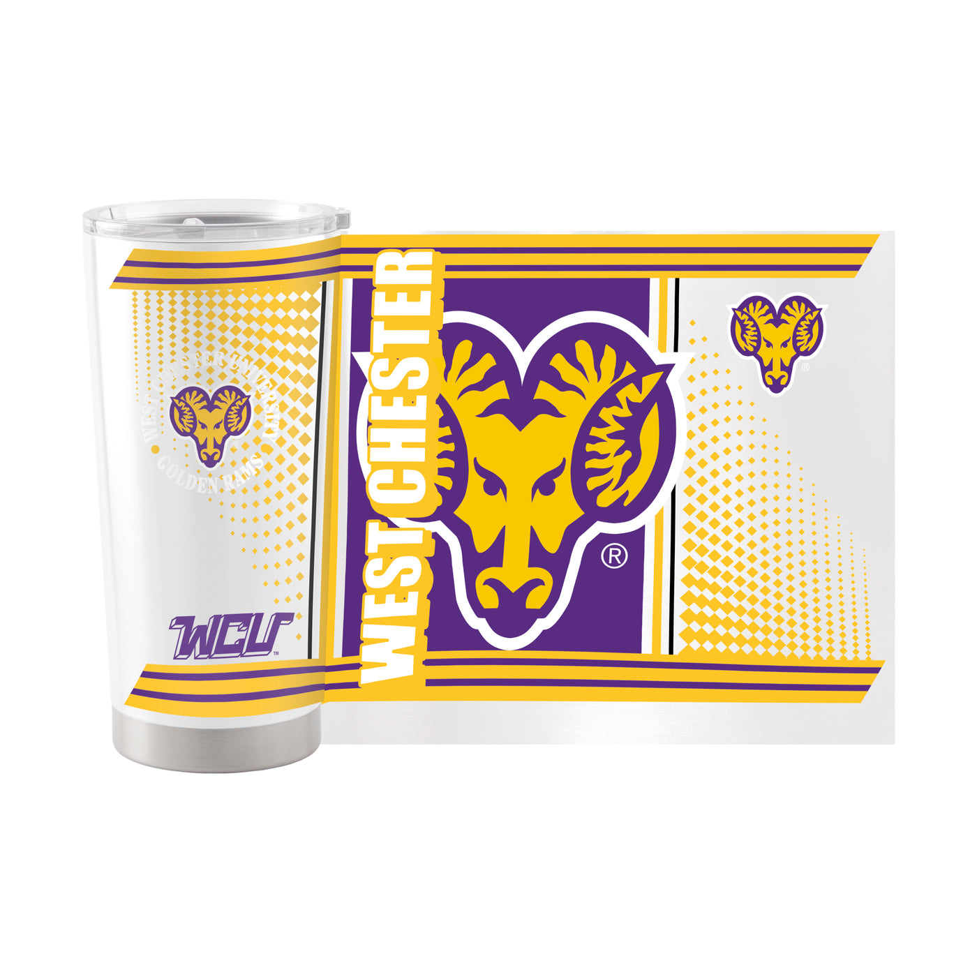 West Chester 20oz Hero Stainless Steel Tumbler