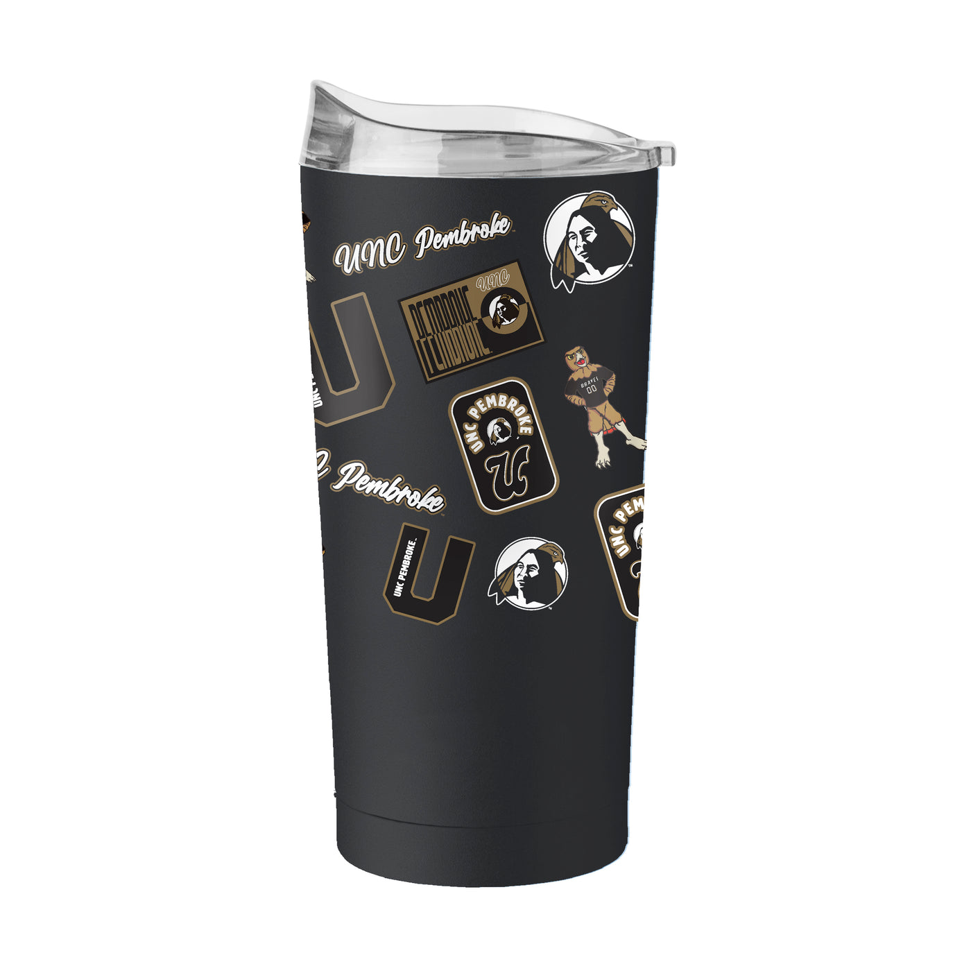 UNC Pembroke 20oz Dreamweave Powder Coat Tumbler