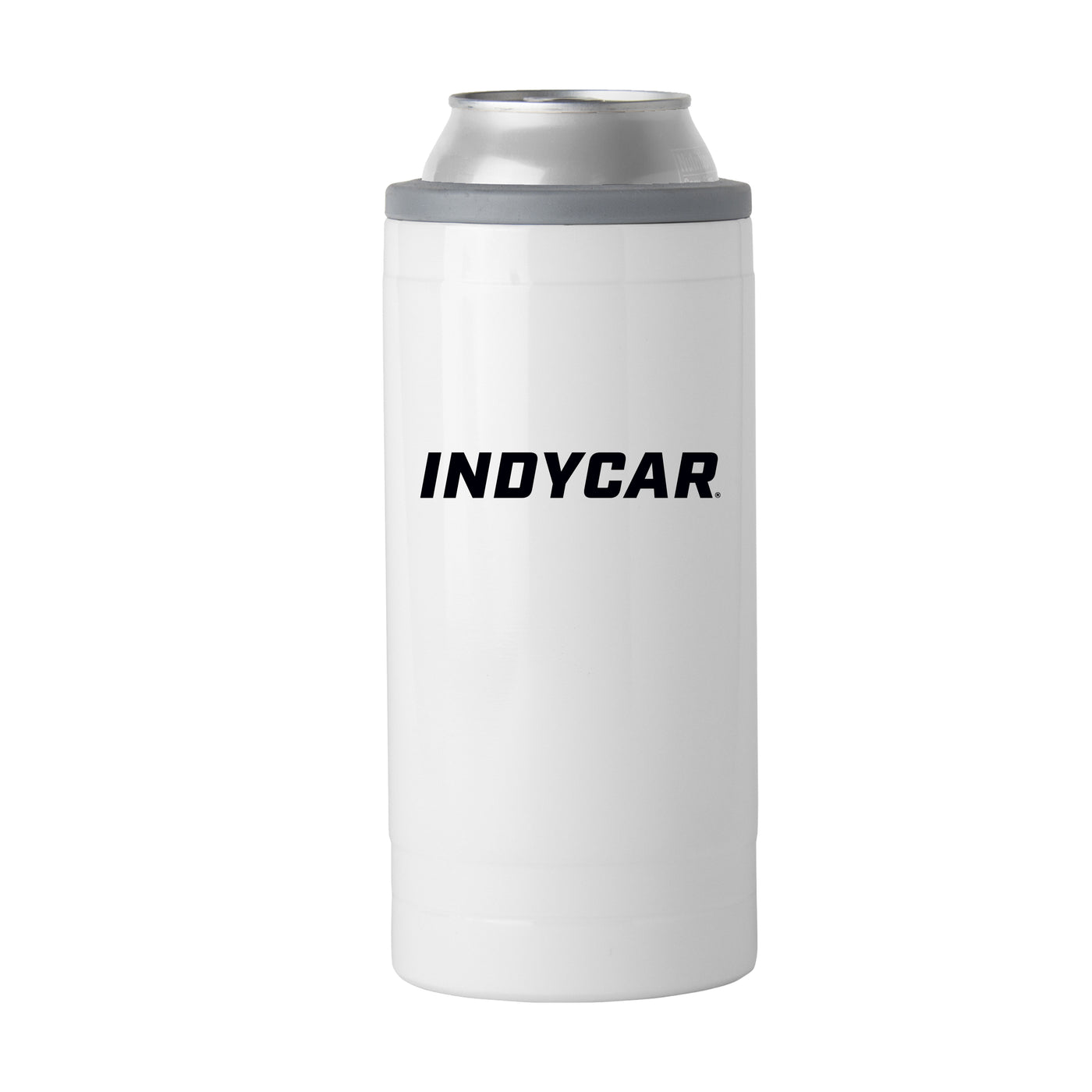 Indy Car 12oz Flipside Powdercoat SlimCan Coolie
