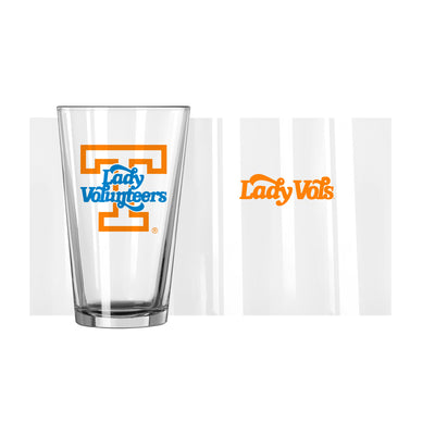 Tennessee Lady Vols 16oz Flipside Pint Glass