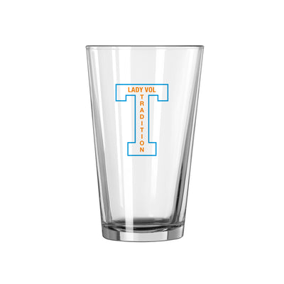 Tennessee Lady Vols Legacy 16oz Pint Glass