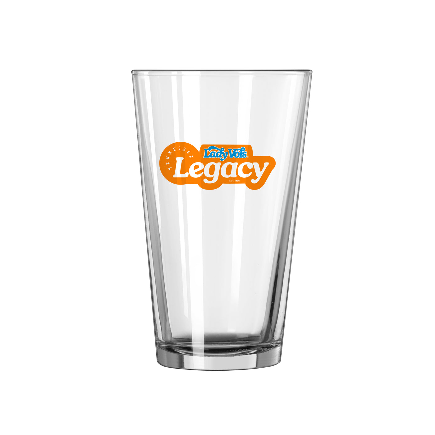 Tennessee Lady Vols Legacy 16oz Pint Glass