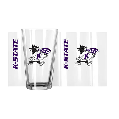 Kansas State Willie 16oz Gameday Pint Glass