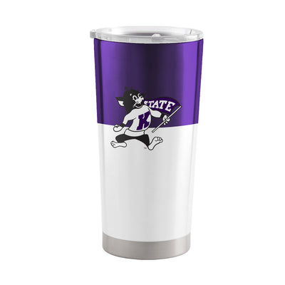 Kansas State Willie 20oz Colorblock Stainless Tumbler