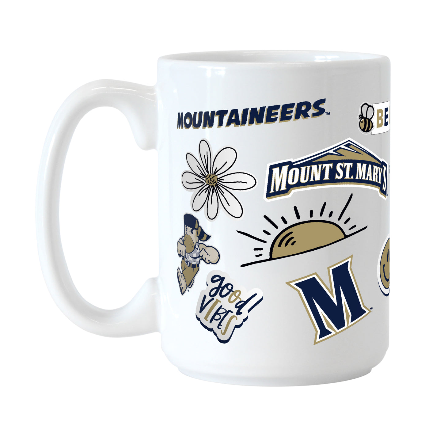 Mount St. Marys University 15oz Native Sublimated Mug
