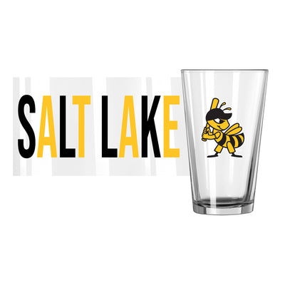 Salt Lake Bees 16oz Overtime Pint Glass