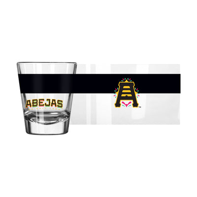 Salt Lake Bees 2oz Abejas Colorblock Shot Glass