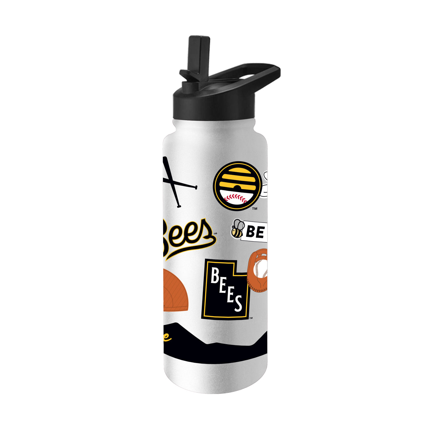 Salt Lake Bees 34oz Native Quencher Bottle