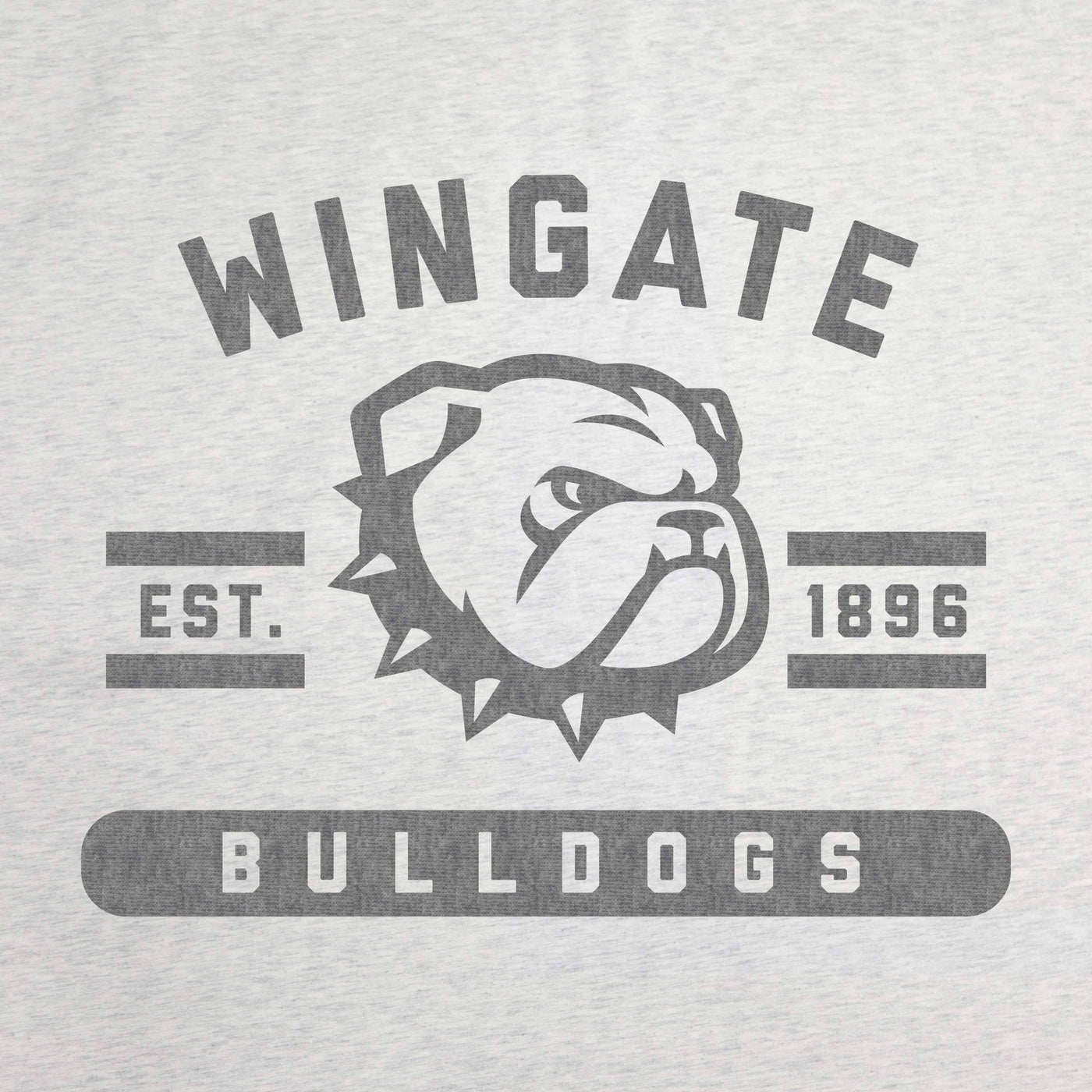 Wingate U Oatmeal Sweatshirt Blanket