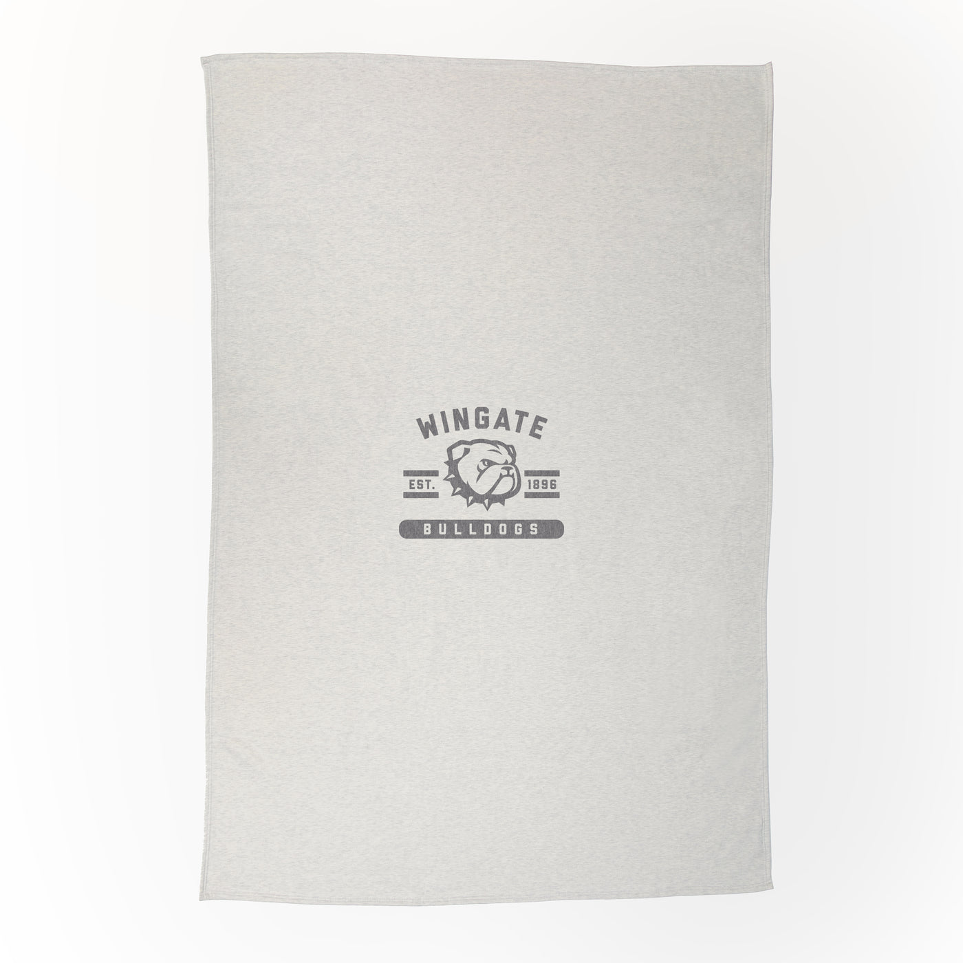 Wingate U Oatmeal Sweatshirt Blanket - Logo Brands