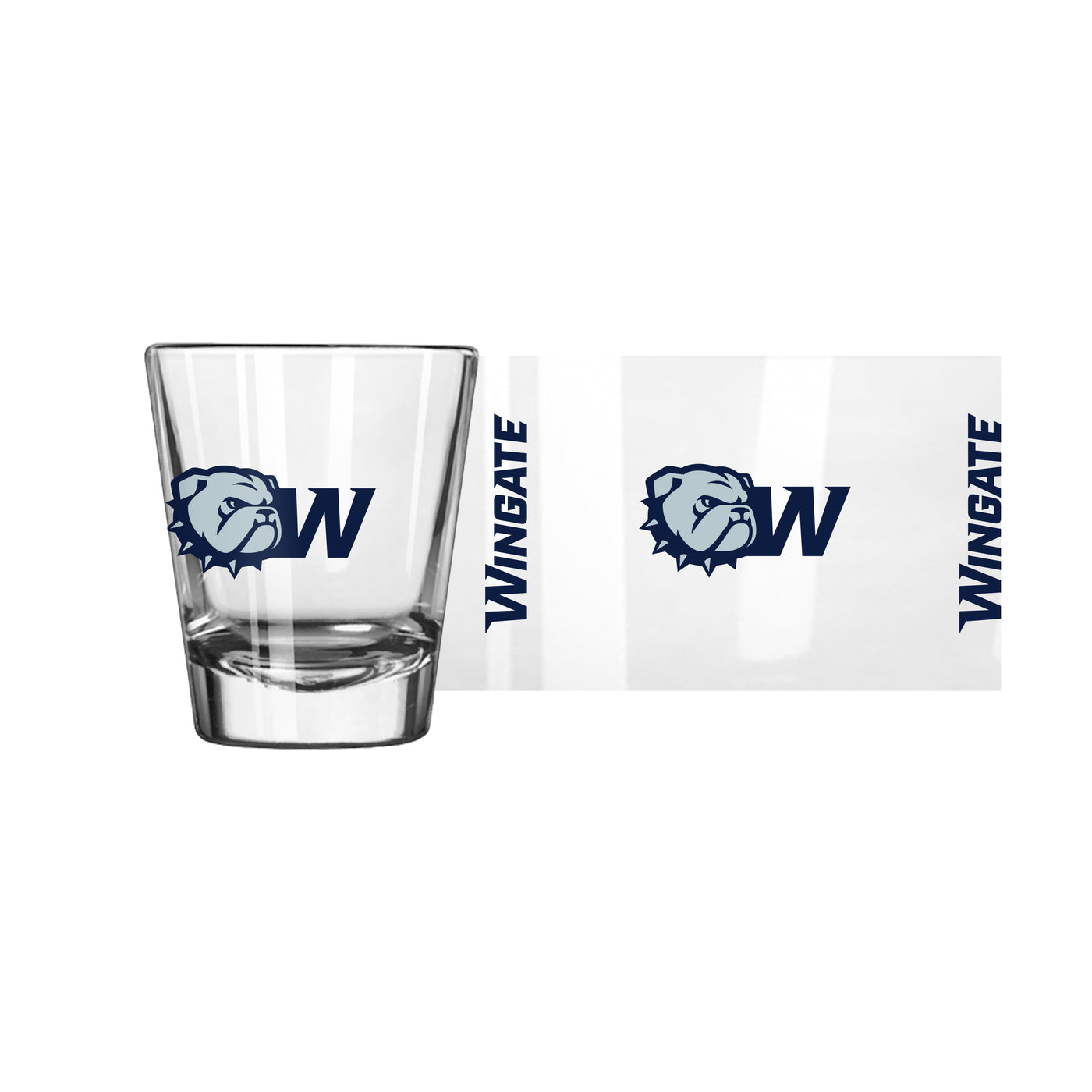 Wingate U 2oz Gameday Shot Glass