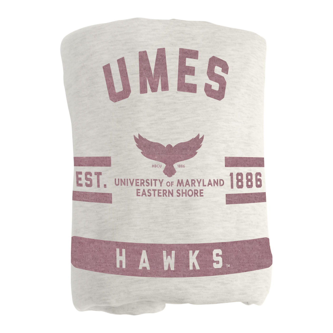 Maryland Eastern Shore Oatmeal Sweatshirt Blanket