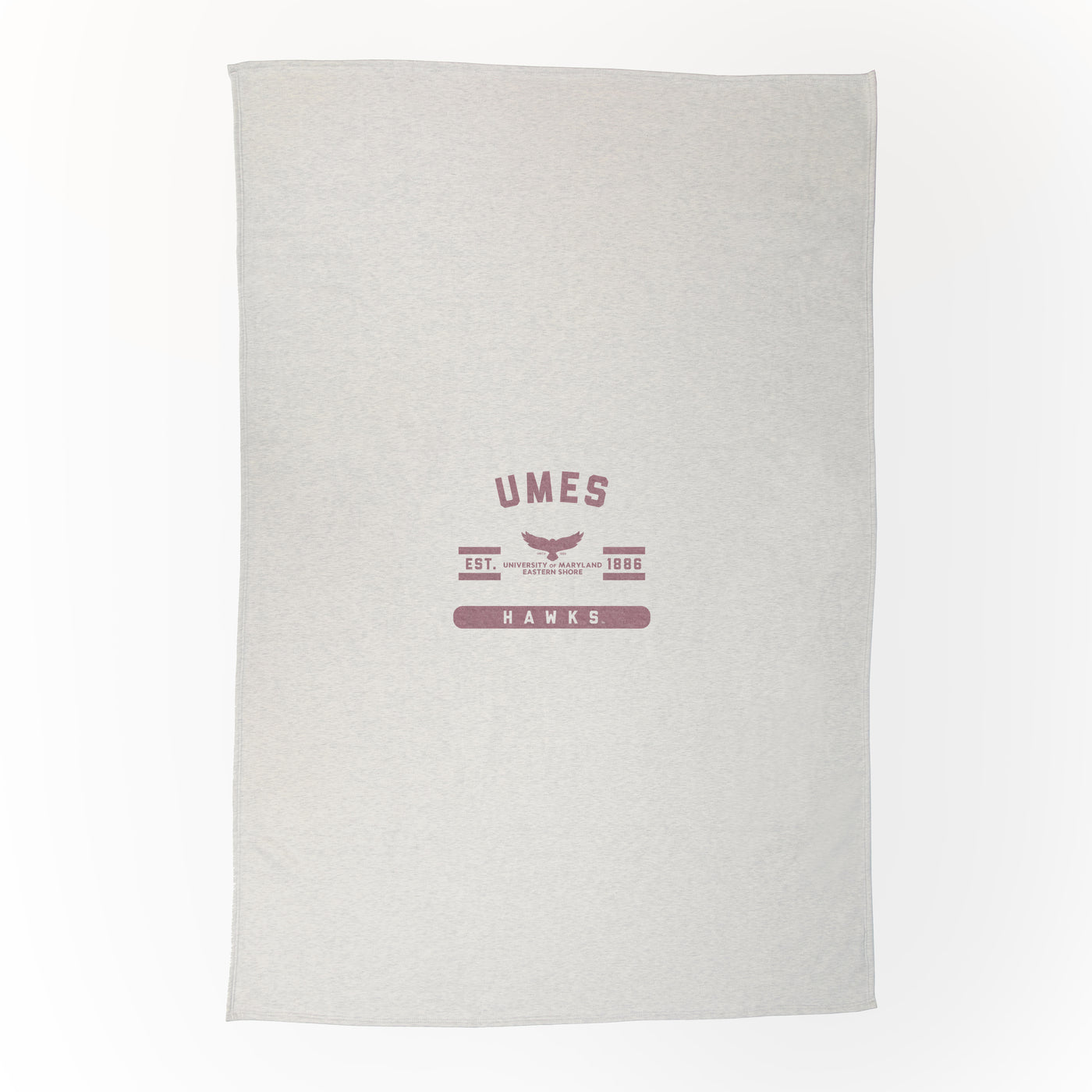 Maryland Eastern Shore Oatmeal Sweatshirt Blanket