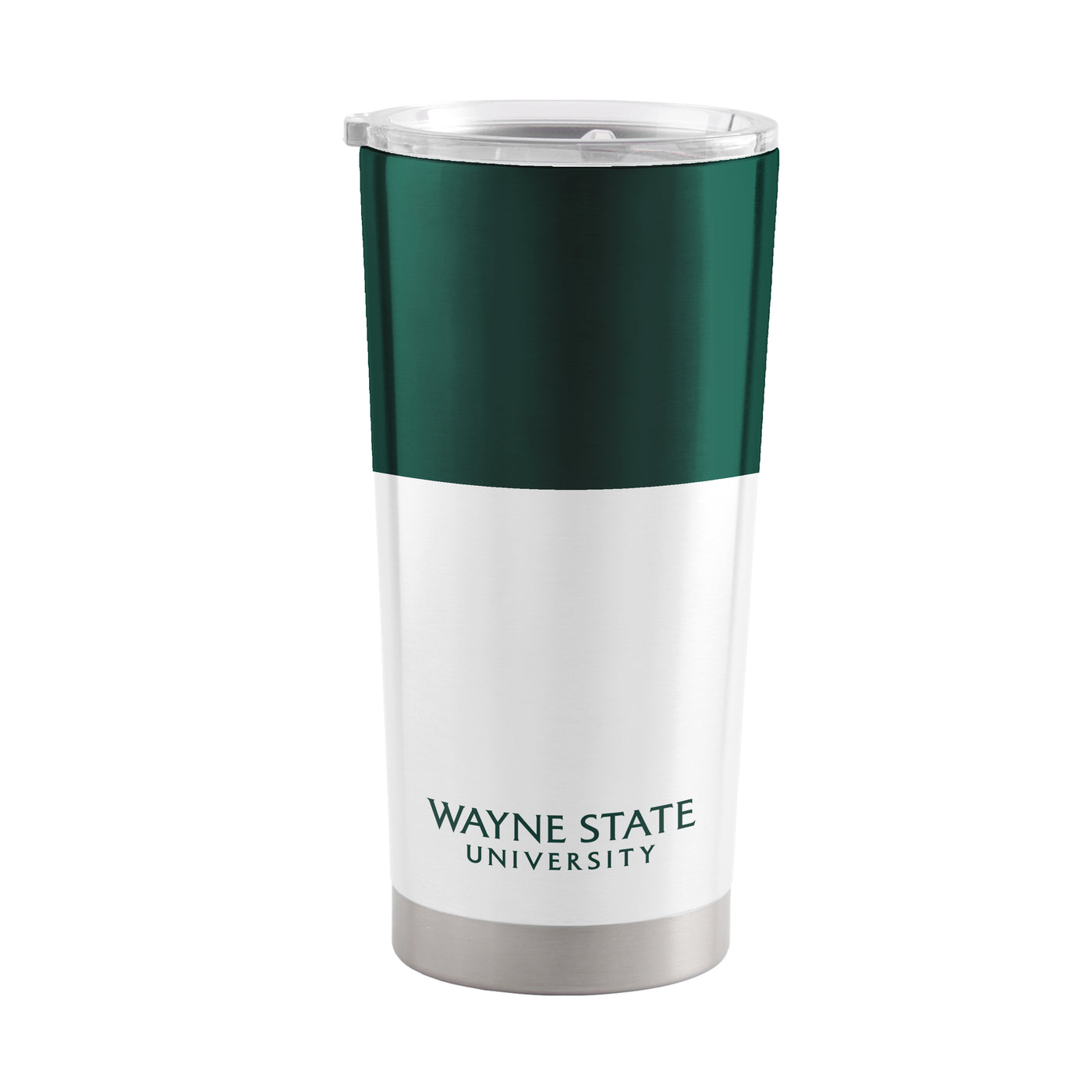 Wayne State 20oz Colorblock Stainless Tumbler - Logo Brands