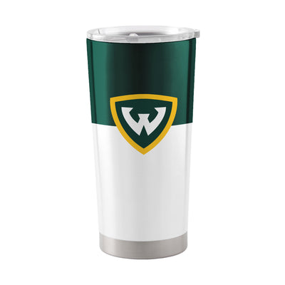 Wayne State 20oz Colorblock Stainless Tumbler - Logo Brands