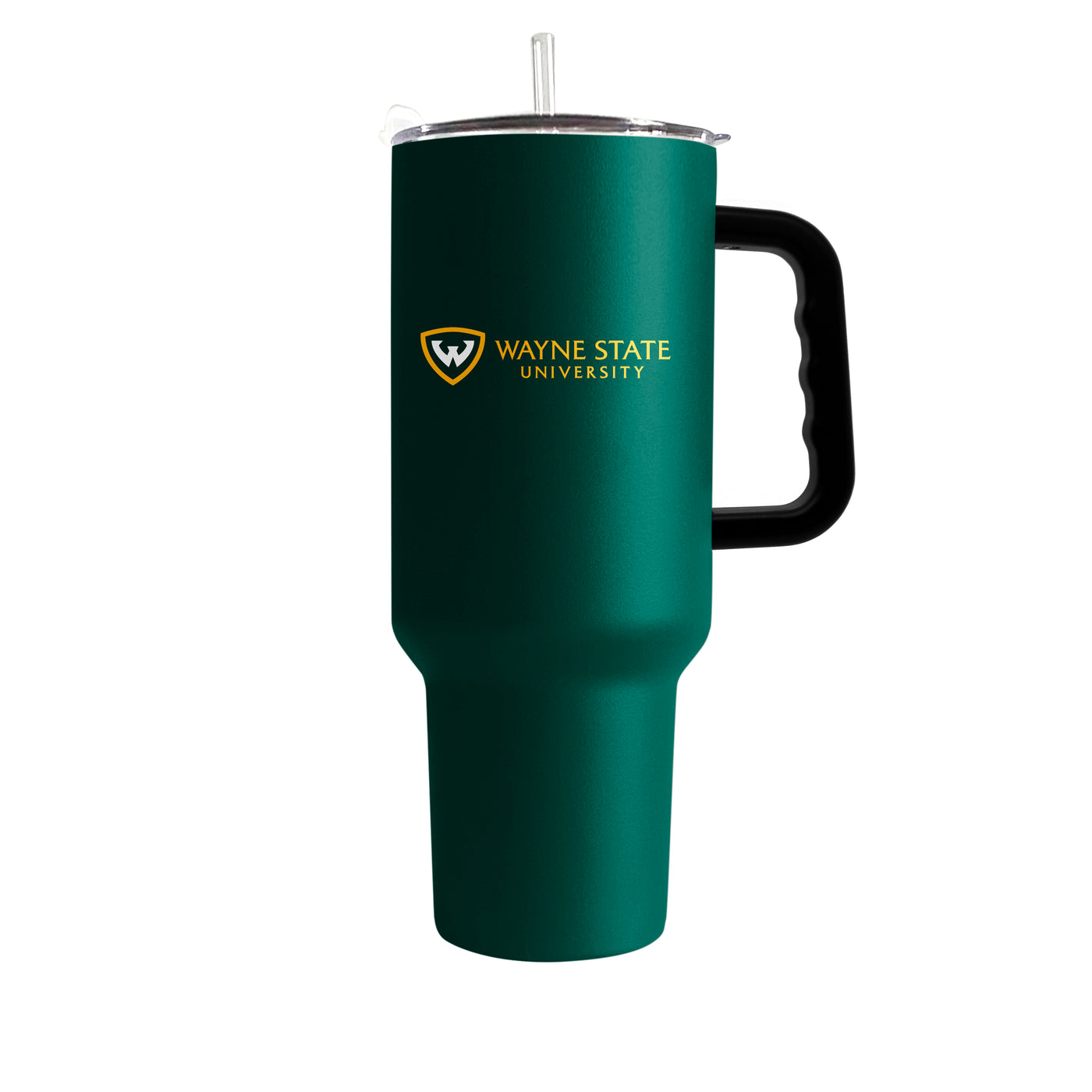 Wayne State 40oz Flipside Powder Coat Tumbler