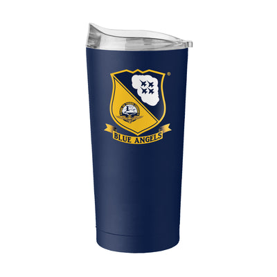 Navy Blue Angels 20oz Flipside Powder Coat Tumbler