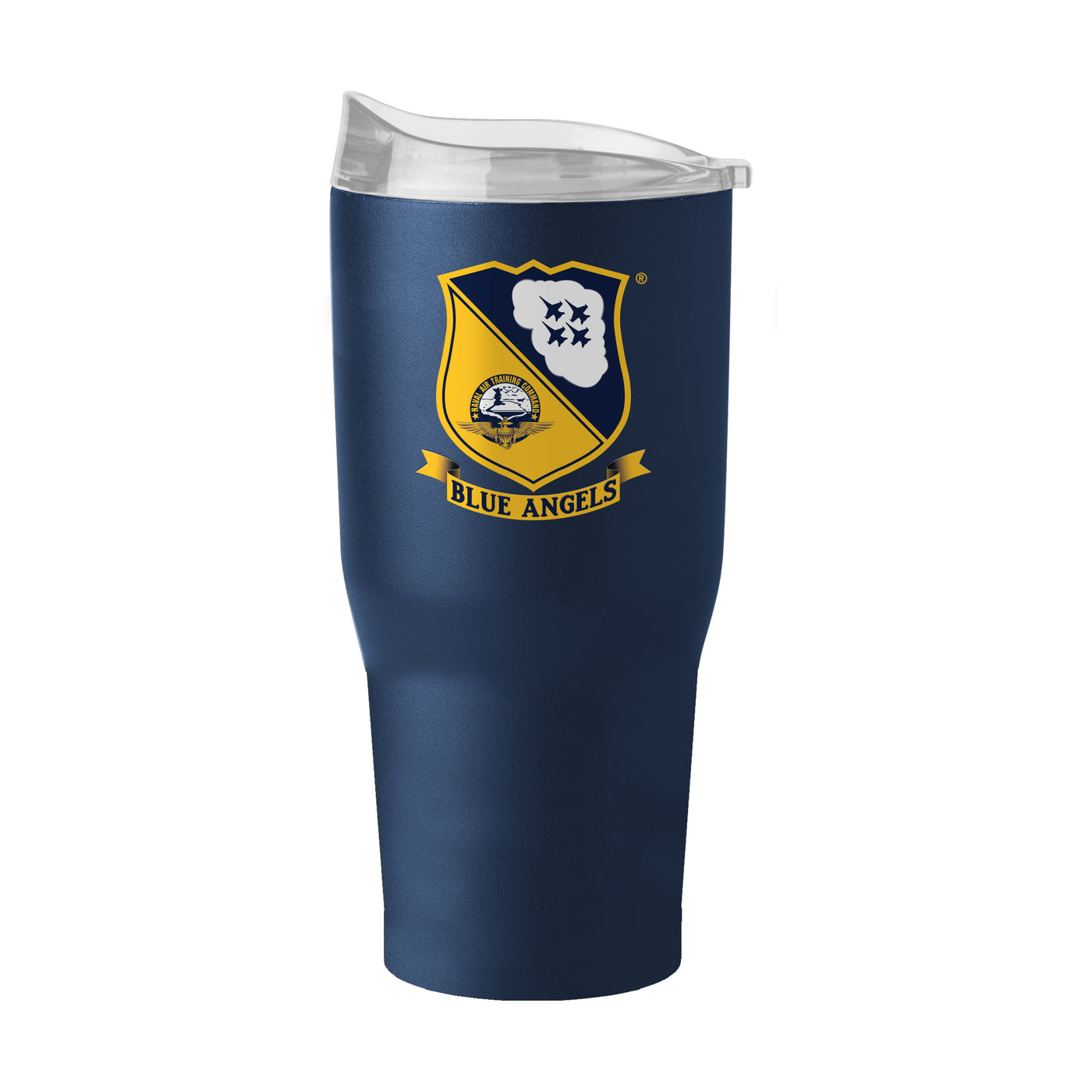 Navy Blue Angels 30oz Flipside Powder Coat Tumbler