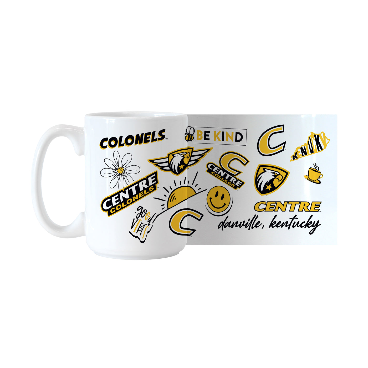 Centre College 15oz Native Sublimated Mug