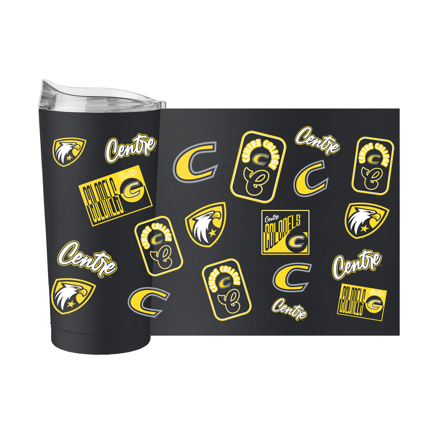 Centre College 20oz Dreamweave Powder Coat Tumbler