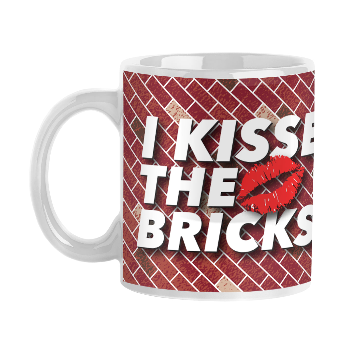 Indy Speedway 11oz Kiss the Bricks Sublimated Mug