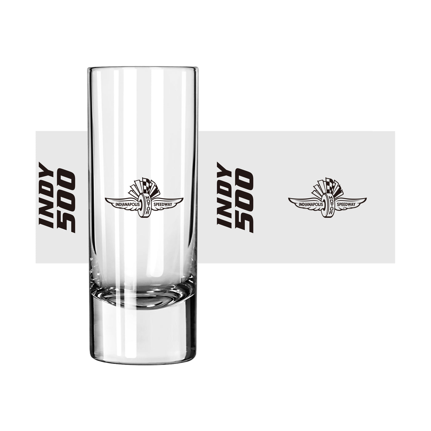 Indy 500 2.5oz Gameday Shooter Glass