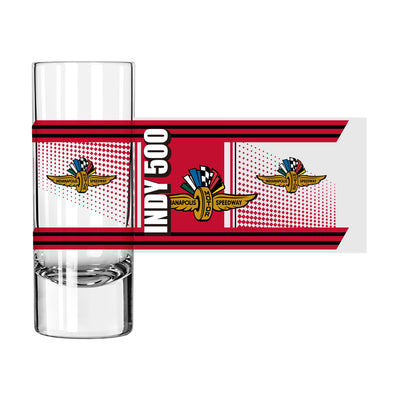 Indy 500 2.5oz Hero Shooter Glass