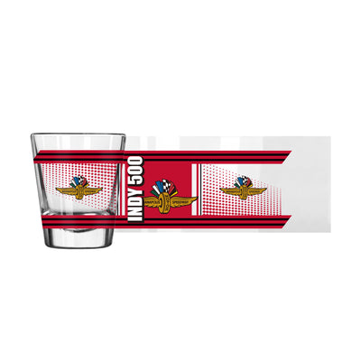 Indy 500 Hero 2oz Shot Glass
