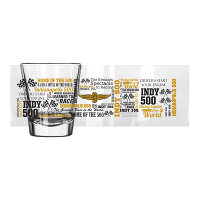 Indy Speedway 2oz Spirit Shot Glass