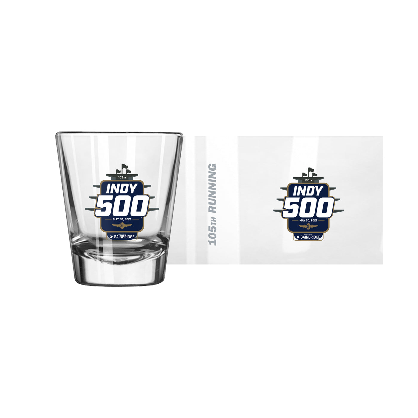 Indy 500 105th 2oz Elite Shot Glass