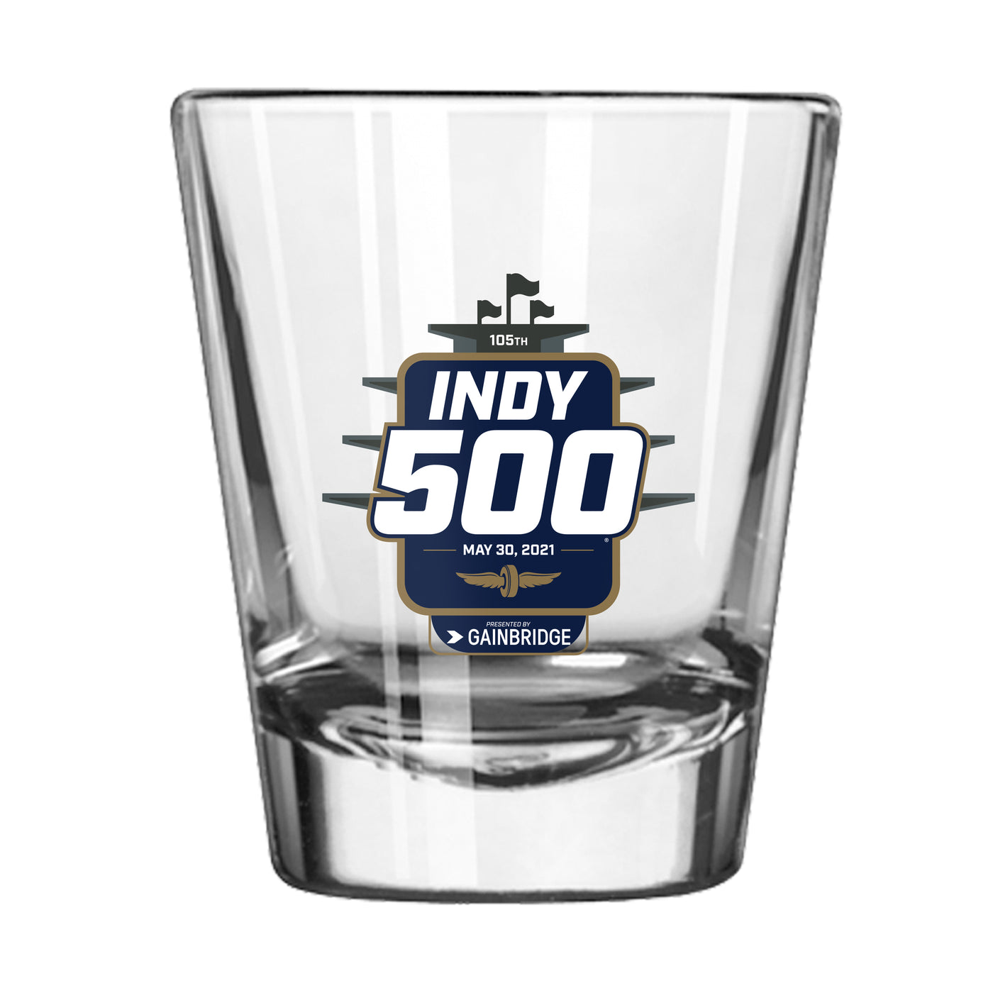 Indy 500 105th 2oz Elite Shot Glass