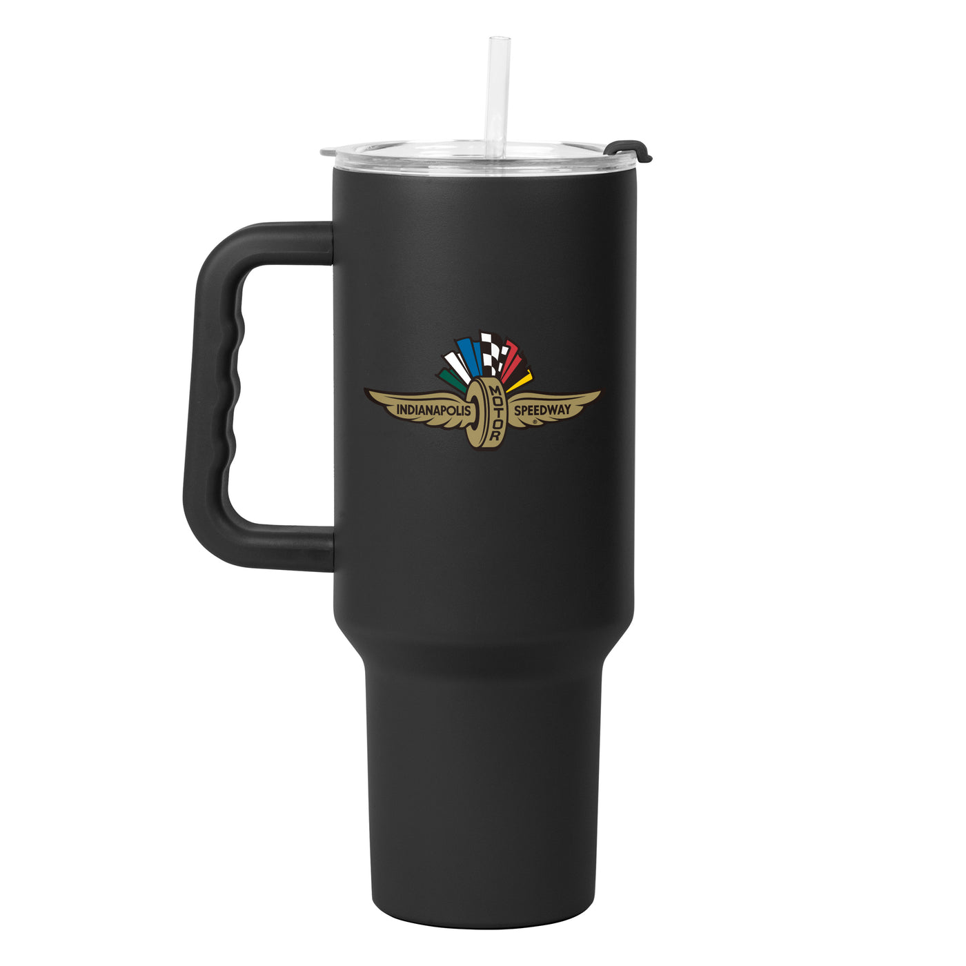 Indy Speedway 40oz Flipside Powder Coat Tumbler