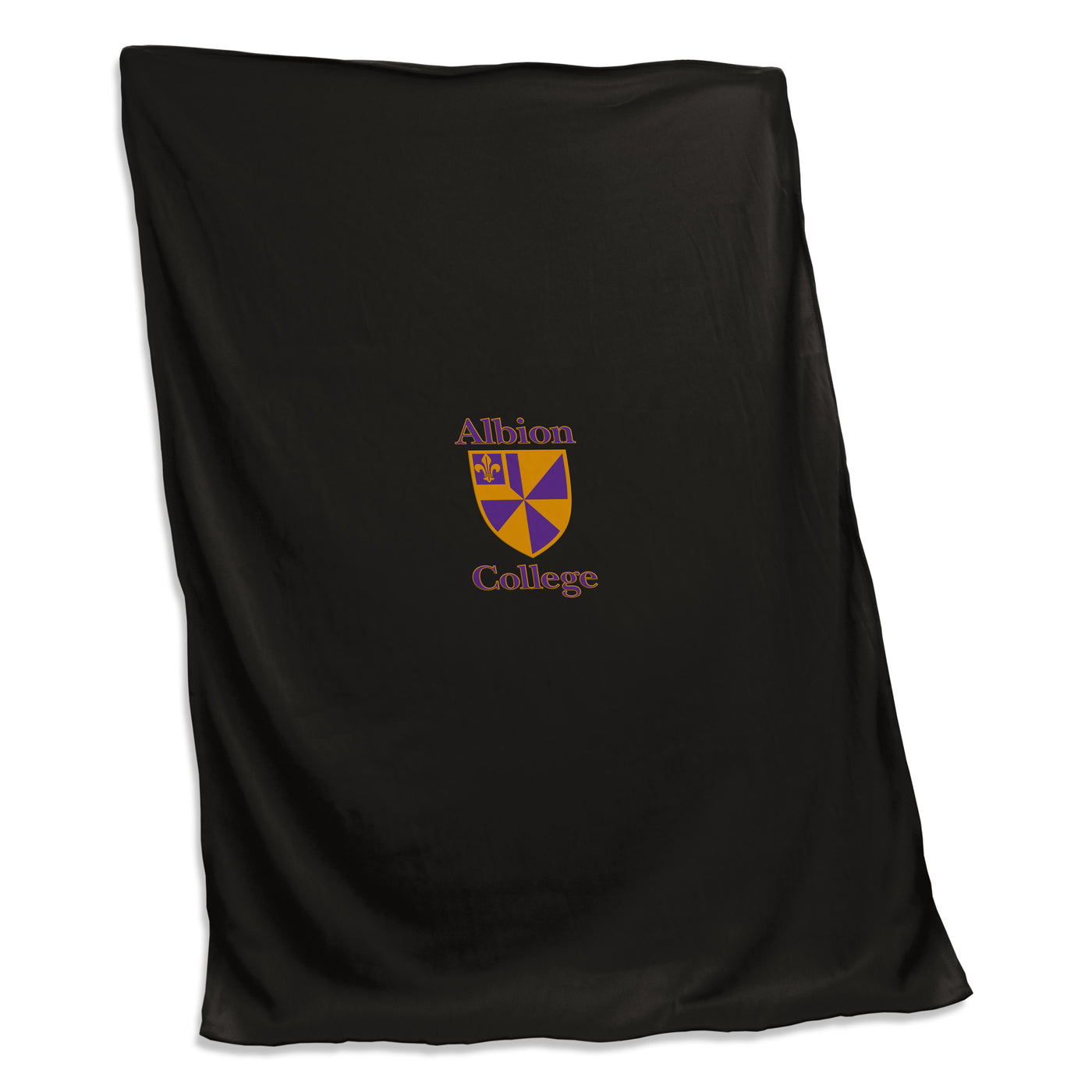 Albion Black Sweatshirt Blanket (Screened)