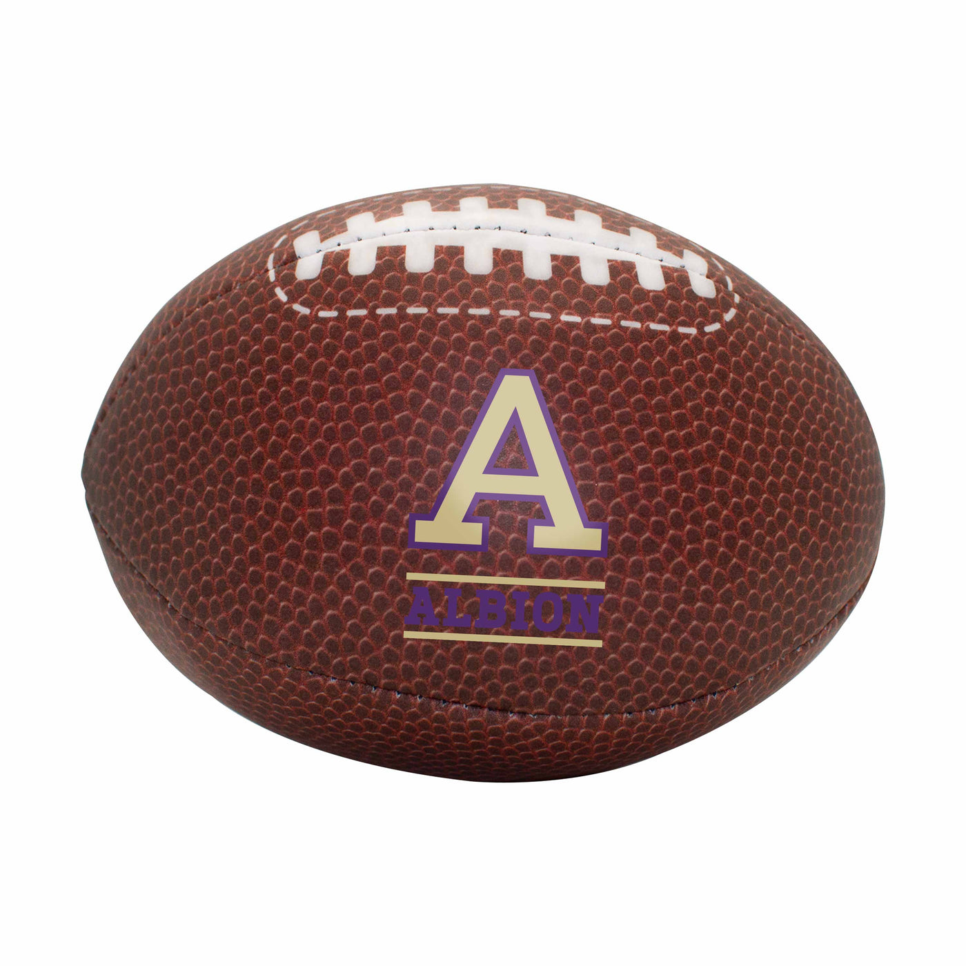 Albion College Composite Brown Micro Soft Football