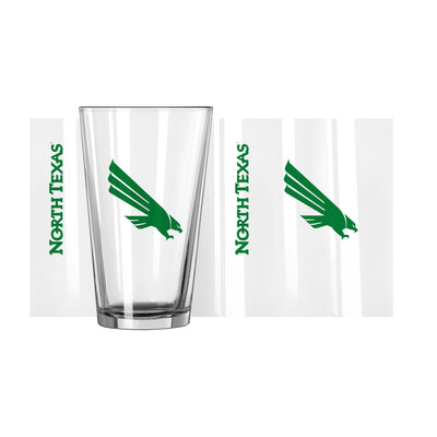 North Texas 16oz Gameday Pint Glass