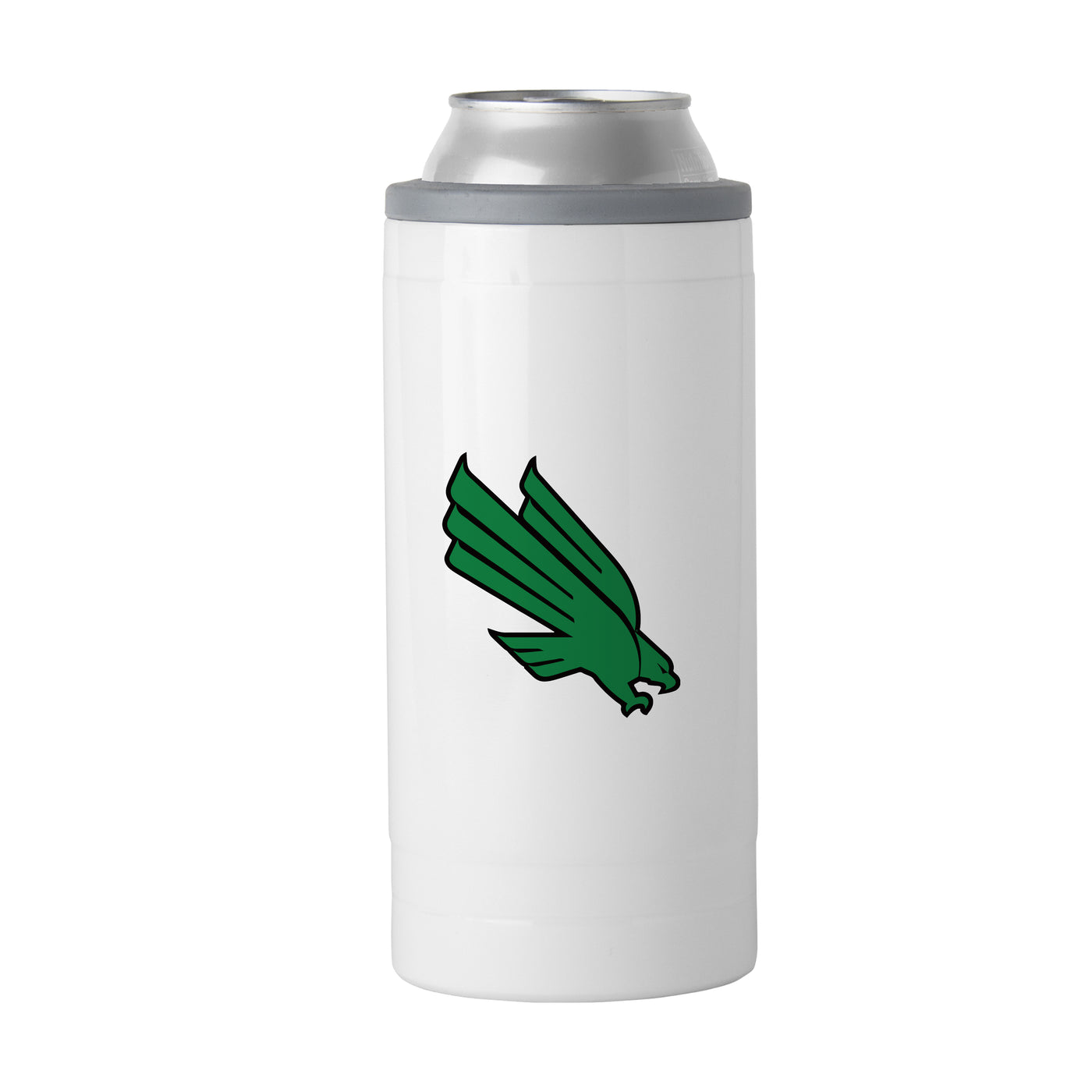 North Texas 12oz Gameday Slim Can Coolie