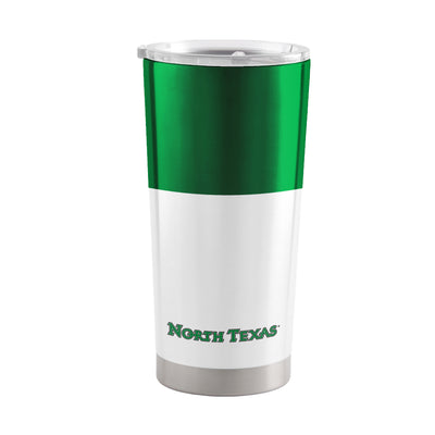 North Texas 20oz Colorblock Stainless Tumbler