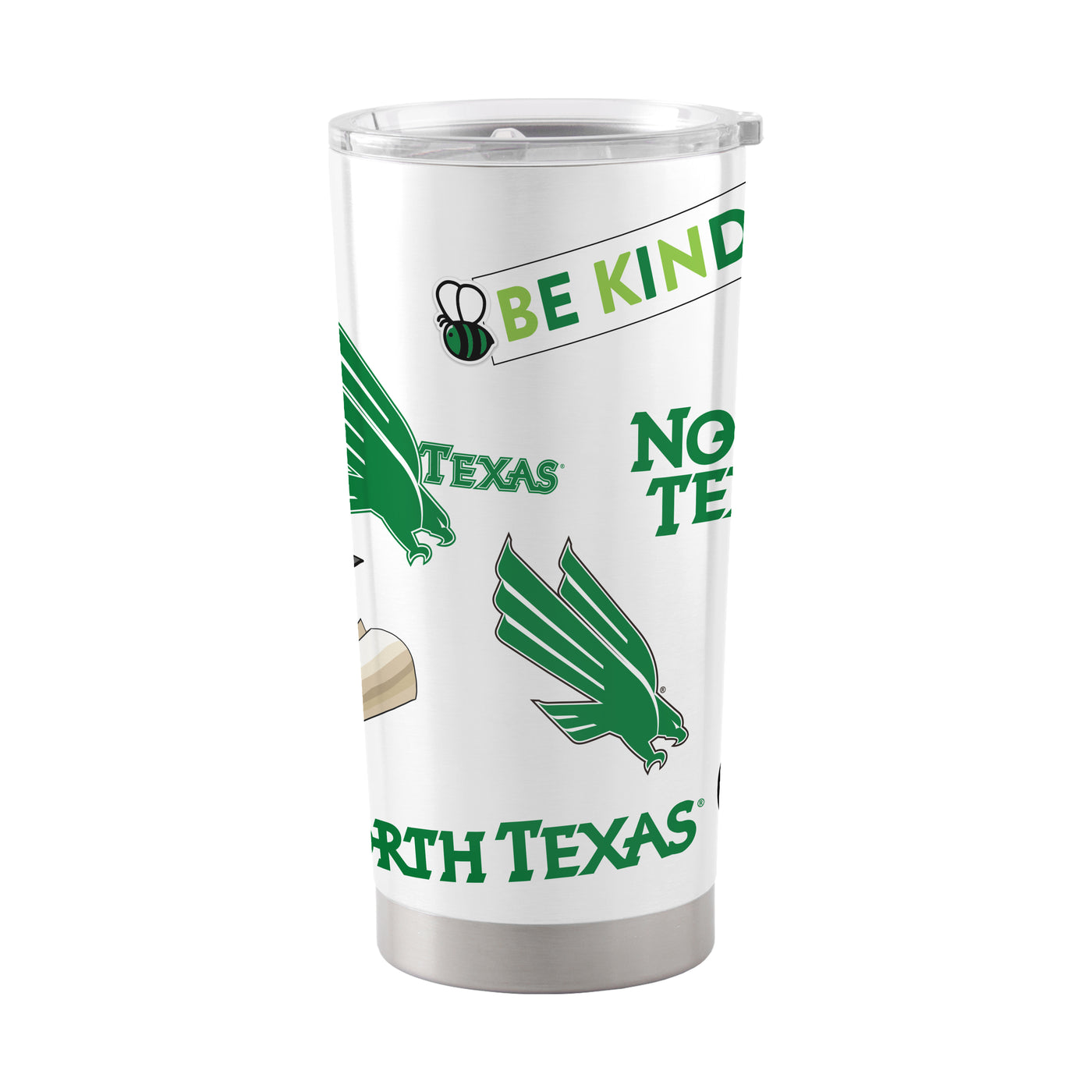 North Texas 20oz Native Stainless Tumbler