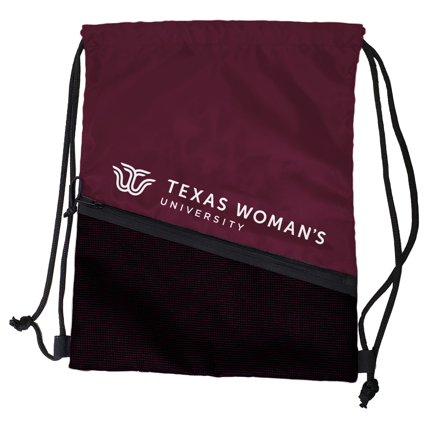Texas Woman's University Tilt Backsack