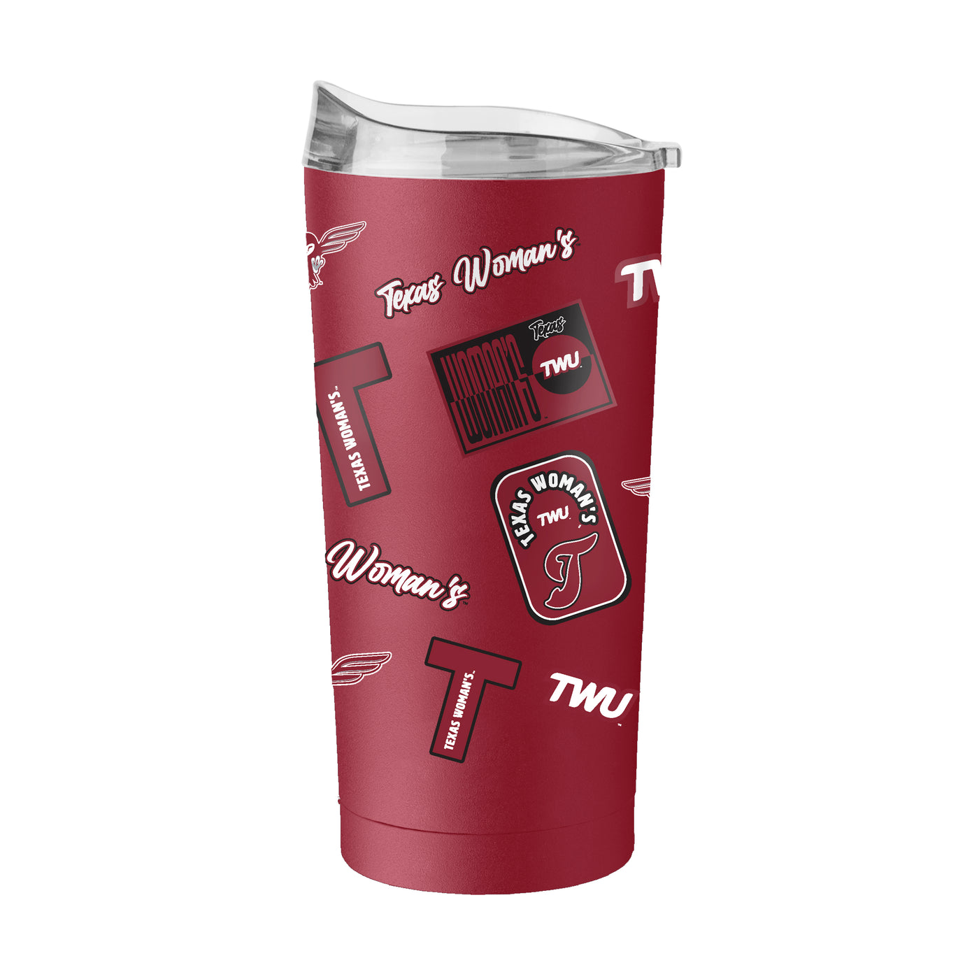 Texas Womens University 20oz Dreamweave Powder Coat Tumbler