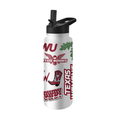 Texas Women's  University 34oz Native Quencher Bottle - Logo Brands