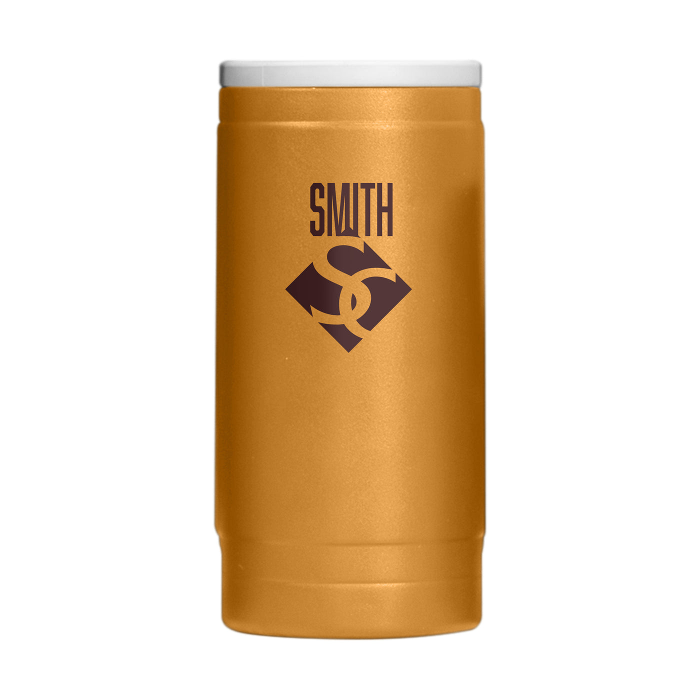 Smith College 12oz Oak Huddle Powdercoat SlimCan Coolie