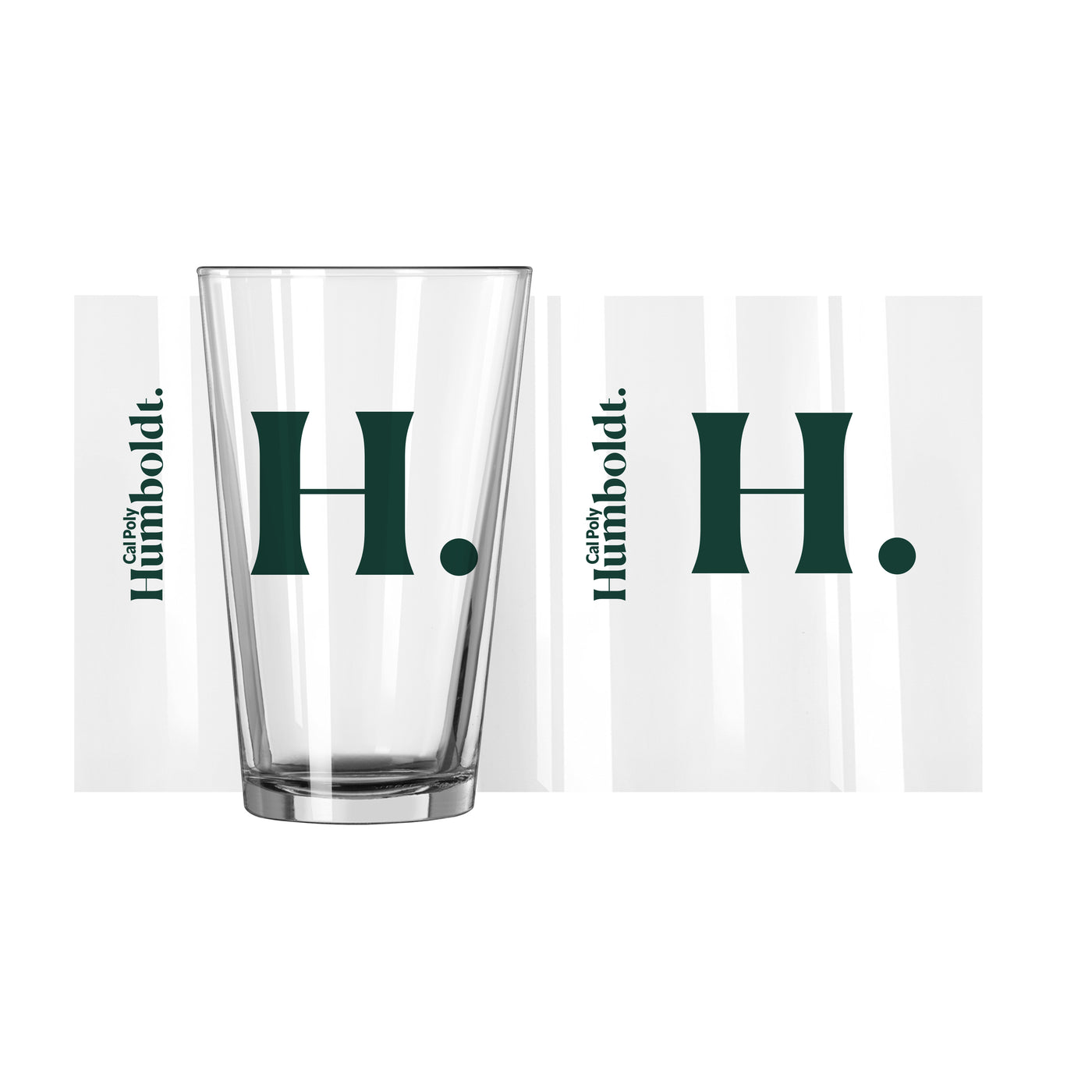 Humboldt State 16oz Gameday Pint Glass