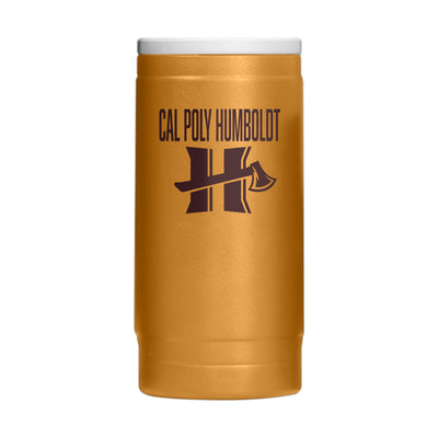 Humboldt State U 12oz Oak Huddle Powdercoat SlimCan Coolie