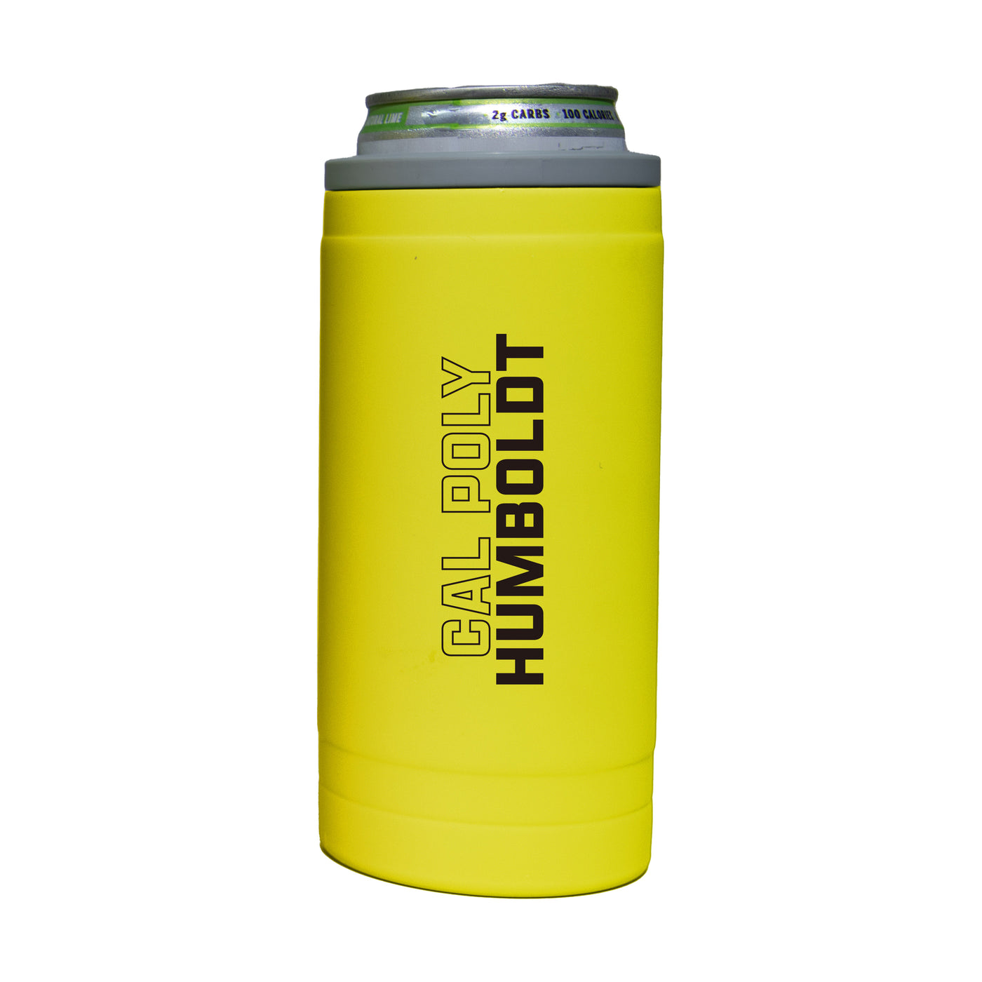 Humboldt State U 12oz Cru Stacked Soft Touch Slim Coolie