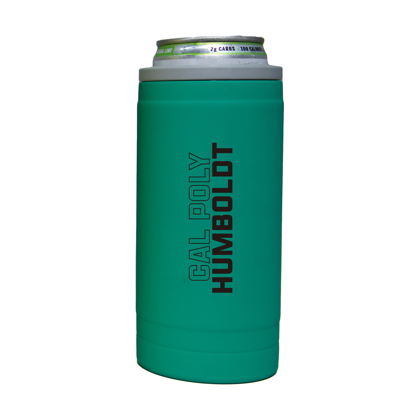 Humboldt State U 12oz Optic Stacked Soft Touch Slim Coolie
