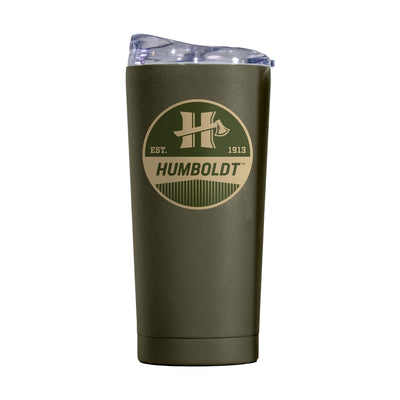 Humboldt State U 20oz Olive Badge Powder Coat Tumbler